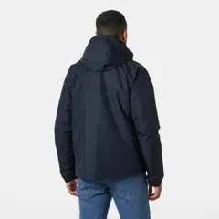 Helly Hansen miesten kevytvanutakki Vancouver INS Rain 54484 - Navy - 4