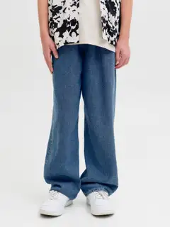 JJ REBEL JUNIOR lasten farkut - Blue denim - 6