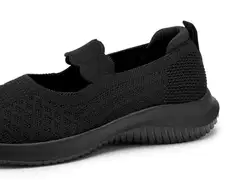 Clou Comfort naisten vapaa-ajankengät Biggan 345174 - BLACK - 4