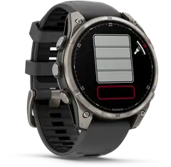 Garmin älykello Fenix 8 pro – 47 mm, amoled, sapphire, titaani – grafiitinharmaa/musta - 6