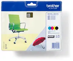 Brother mustepatruuna LC229XLVALBP BK/C/M/Y - 1
