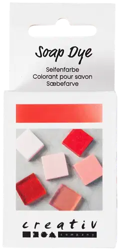 Creativ Company saippuaväri, punainen, koralli, 10 ml - 2