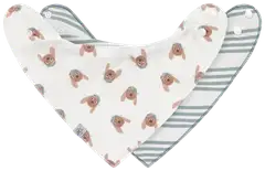 Lässig kuolalappu 2-pack Tiny Dog - 1