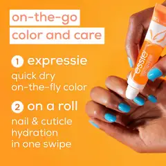 essie on-a-roll apricot nail and cuticle oil kynsinauhaöljy 13,5ml - 8