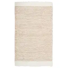 NOKOHOME puuvillamatto Pouta 140x200 cm luonnonvalkoinen - 1