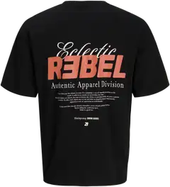 JJ Rebel miesten t-paita JREBJIM - BLACK - 2