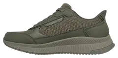 Skechers miesten vapaa-ajan lenkkari Bobs Squad 4 CS Olive - Olive - 6