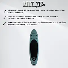 Deep Sea SUP-lautasetti Pro 300cm, Sininen - 7
