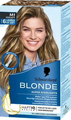 Schwarzkopf Blonde M1 Highlights Super raidat - 1