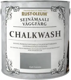 Rust-Oleum Chalkwash 2,5L Dark Concrete Seinämaali - 1