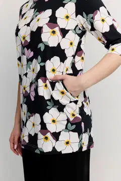 Finlayson naisten trikootunika Ruusa - Multicolor - 5