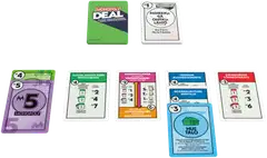 Monopoly korttipeli Deal refresh, suomen- ja ruotsinkielinen - 2