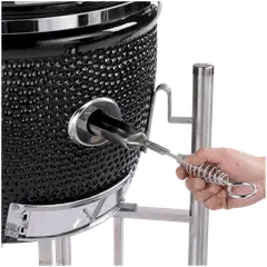 Kamado Sumo Signature Pro hiiligrilli - musta - 13