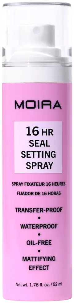 MOIRA 16 HR Seal Setting Spray -meikinkiinnityssuihke 52ml - 1