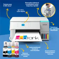 Epson EcoTank ET-2956 mustesäiliötulostin - 2