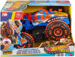 Hw Monster Trucks Tiger Shark Climber Rc - 2