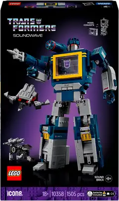 LEGO® Icons 10358 Transformers: Soundwave - 3