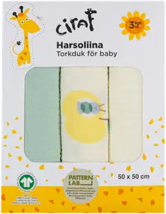 Ciraf vauvojen harsoliina Omppumato 250B260163 3-pack, PatternLab - patternlab - 2