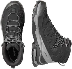 Salomon miesten Mid-vartinen vaelluskenkä Quest Echo Gore-Tex - Blk/Castle/Blk - 3