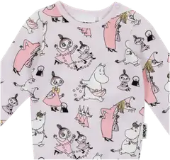 Muumi vauvojen body Helmileikki 591023 - liila - 2