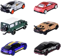 Majorette Showroom Deluxe auto, metallivalettu (die-cast), 7,5 cm, 1:64, useita erilaisia, lajitelma, myydään yksittäin - 3