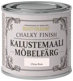 Rust-Oleum Chalky Finish Kalustemaali 125ml China Rose - 1
