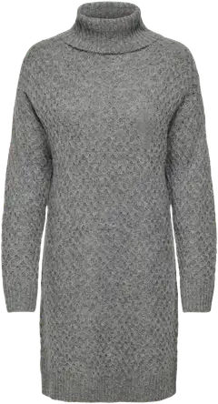 JDY naisten tyylikäs palmikoitu neulemekko Jdybigum - Medium Grey Melange - 1