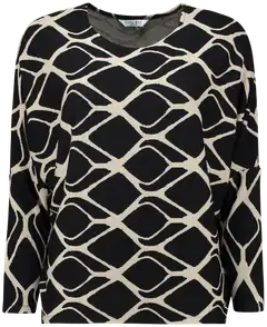 Zabaione naisten trikoo pusero Le44onie - P5011 black - 1