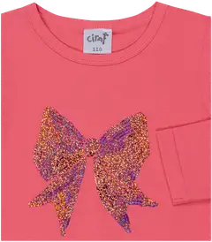 Ciraf lasten trikoopaita rusetti 25tc260236 - 16-1735tcx pimk lemonade - 3