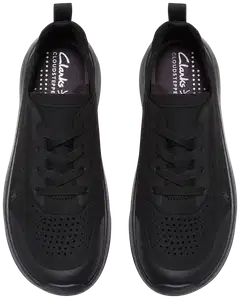 Clarks Solevana Tie naisten kävelykenkä - BLACK - 4