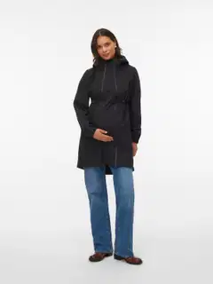 mama;licious äitiystakki Mlnell - Black - 4