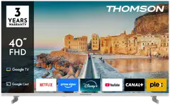 Thomson 40" Full HD Google TV 40FG2S15W valkoinen - 1