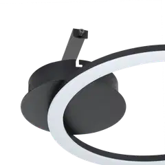 EGLO Kattovalaisin connect.z Parrapos-z led 12W 34x30cm musta/valkoinen - 3