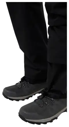 Jack Wolfskin miesten kuorihousut Parana - BLACK - 8