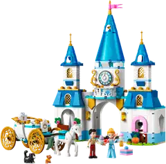 LEGO® Disney Princess 43275 Tuhkimon linna ja hevosvaunut - 4