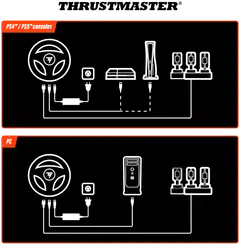 Thrustmaster T598-P suoraveto rattipolkimet PS - 8