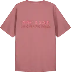 WKLY. miesten t-paita Sweet&Sour - Mauve Pink - 2