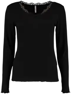 Hailys naisten ph t-paita Fiona Jia-PO2209017 - BLACK - 1