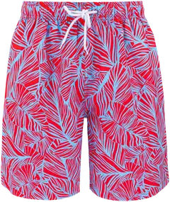 House miesten uimashortsit 192H012601 - Blue&red print - 1
