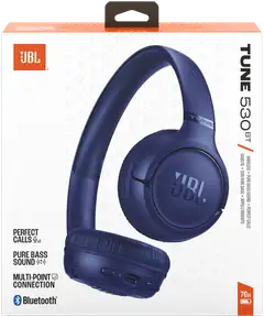 JBL langattomat sankakuulokkeet Tune 530BT sininen - 9