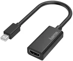 Hama Videoadapteri, Mini DisplayPort uros - HDMI™ naaras, Ultra HD 4K - 1