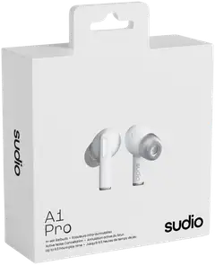 Sudio Bluetooth vastamelunappikuulokkeet A1 Pro valkoinen - 4