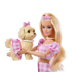 Barbie Twinning Looks Nukke Ja Lemmikki V.Pun - 5