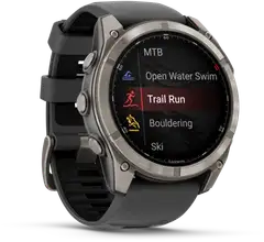 Garmin älykello Fenix 8 pro – 51 mm, amoled, sapphire, titaani – grafiitinharmaa/musta - 5