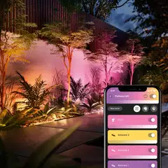 Philips Hue Lineaarinen Amarant -valaisin ulkokäyttöön 21W 2000-6500K 1420LM säädettävä - 4