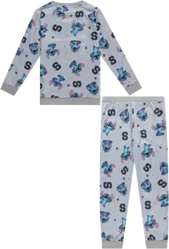 Lilo & Stitch lasten fleecesetti LSQ70004 - Grey Marl - 2