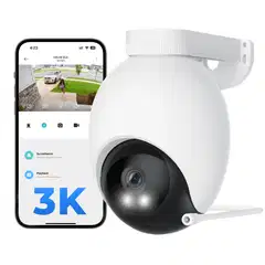 Imilab EC6 3K WiFi -valvontakamera ulkokäyttöön CMSXJ65A - 12