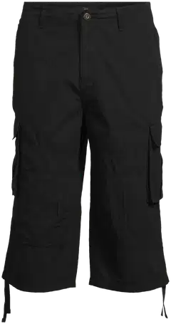 House miesten caprishortsit 202H152619 - Black - 2