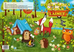 Opi ja väritä kirjat A4 - 3