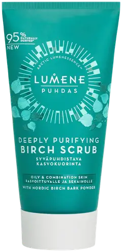 Lumene PUHDAS Syväpuhdistava kasvokuorinta 75ml - 1